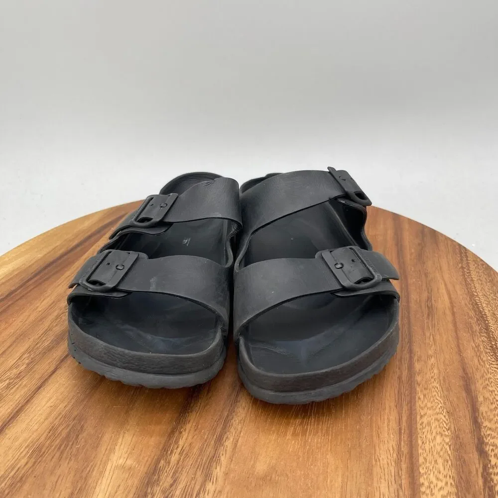 Birkenstock Arizona EVA Sandals Mens Size 11 / 44 Black Slides Summer Beach
